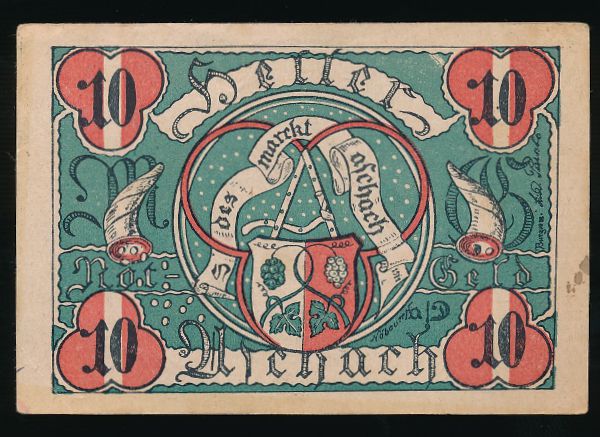 Нотгельды Австрии, 10 геллеров