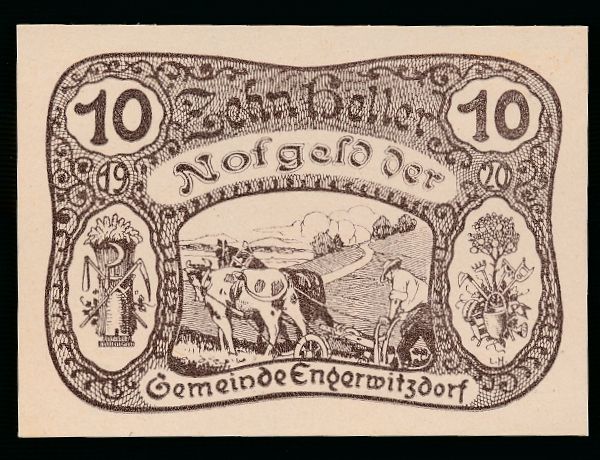 Нотгельды Австрии, 10 геллеров