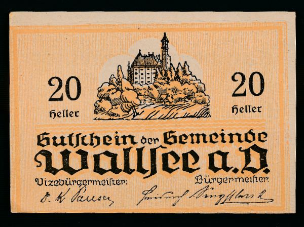 Нотгельды Австрии, 20 геллеров