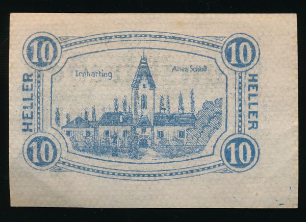Нотгельды Австрии, 10 геллеров