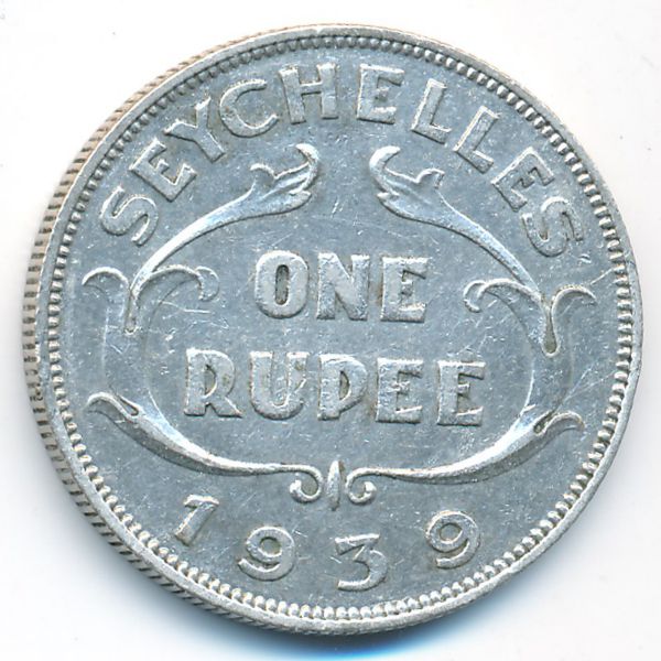 Сейшелы, 1 рупия (1939 г.)