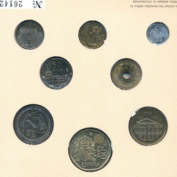 Испания, Набор монет (1997 г.)