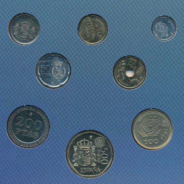 Испания, Набор монет (1999 г.)