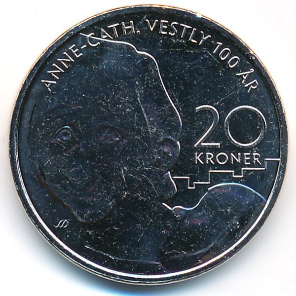 Норвегия, 20 крон (2020 г.)