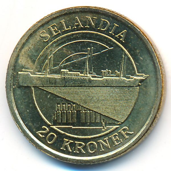 Дания, 20 крон (2008 г.)