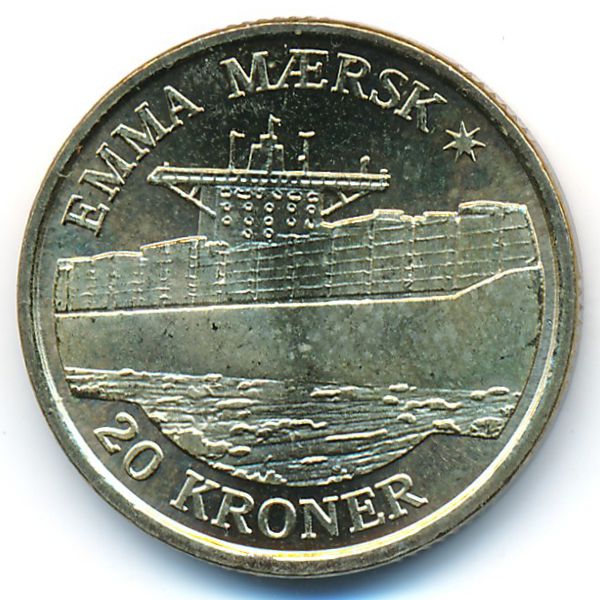 Дания, 20 крон (2011 г.)