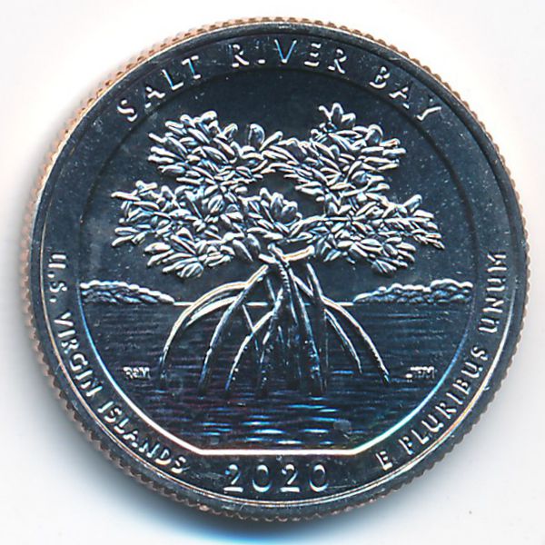 США, 1/4 доллара (2020 г.)