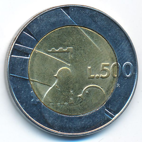 Сан-Марино, 500 лир (1990 г.)