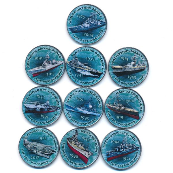 Зимбабве., Набор монет (2017 г.)