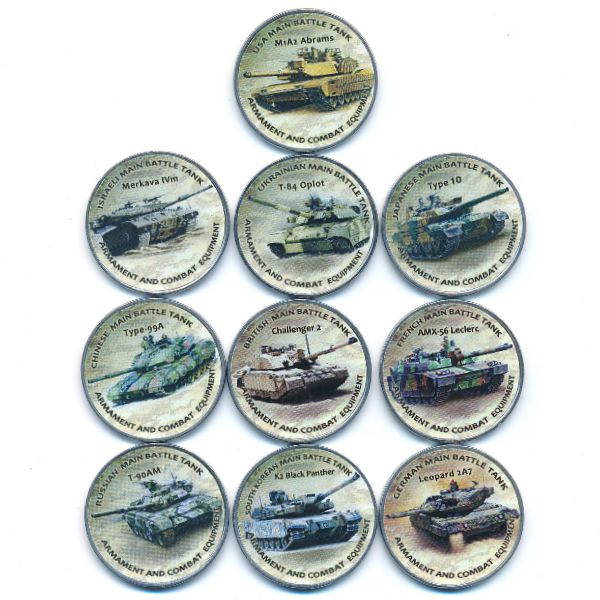 Зимбабве., Набор монет (2018 г.)