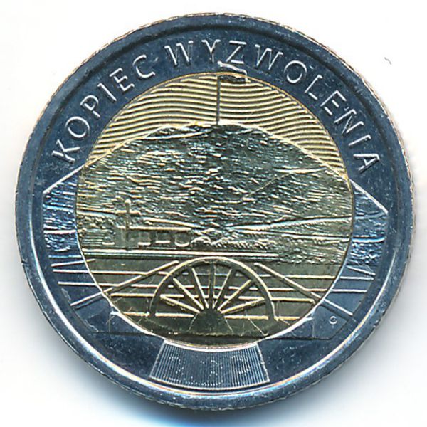 Польша, 5 злотых (2019 г.)