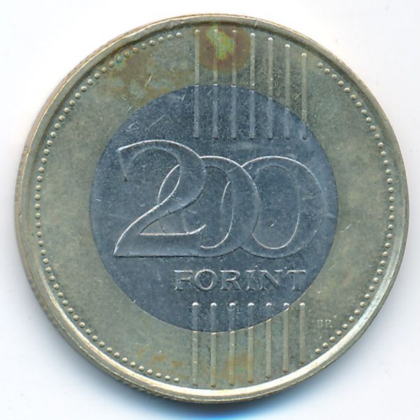 Венгрия, 200 форинтов (2010 г.)