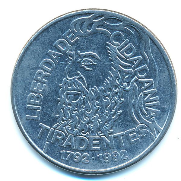 Бразилия, 5000 крузейро (1992 г.)