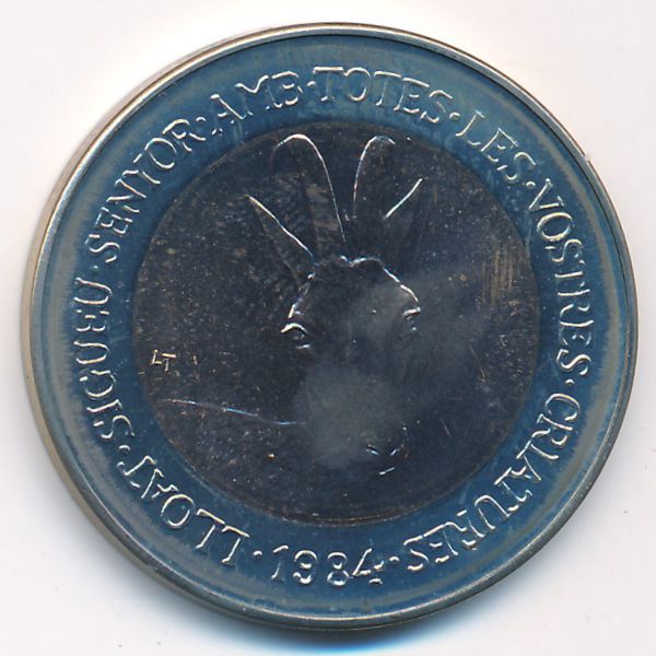 Андорра, 2 динера (1984 г.)