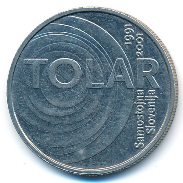Словения, 100 толаров (2001 г.)