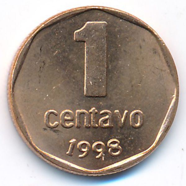 Аргентина, 1 сентаво (1998 г.)
