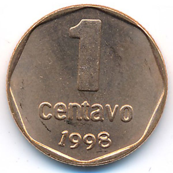 Аргентина, 1 сентаво (1998 г.)