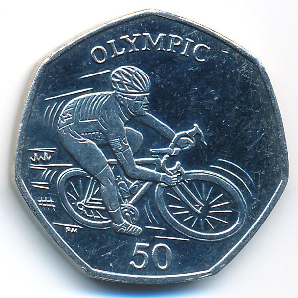 Остров Мэн, 50 пенсов (2012 г.)