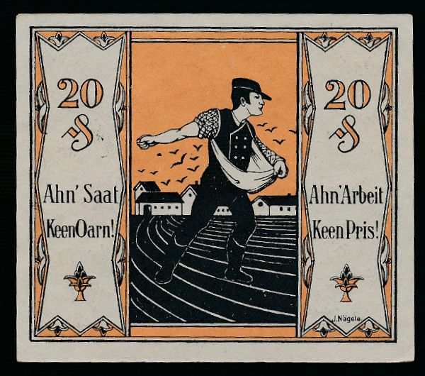 Нотгельды Германии, 20 пфеннигов