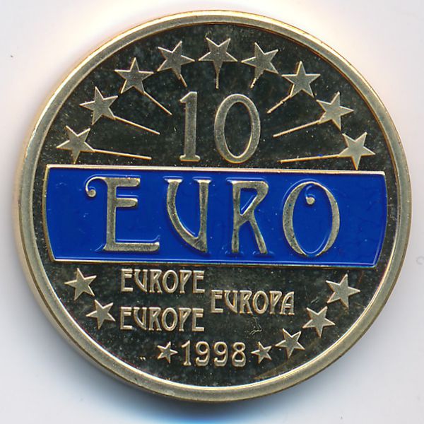 Европа., 10 евро (1998 г.)