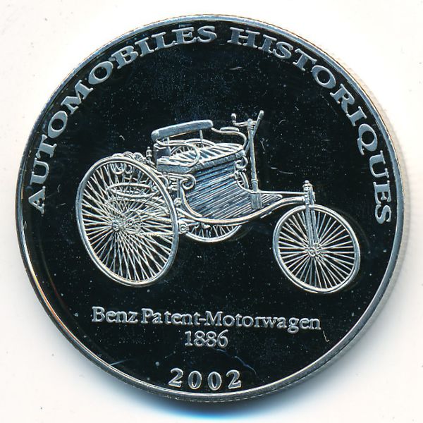 Конго, Демократическая республика, 10 франков (2002 г.)