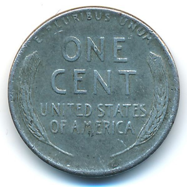 США, 1 цент (1943 г.)