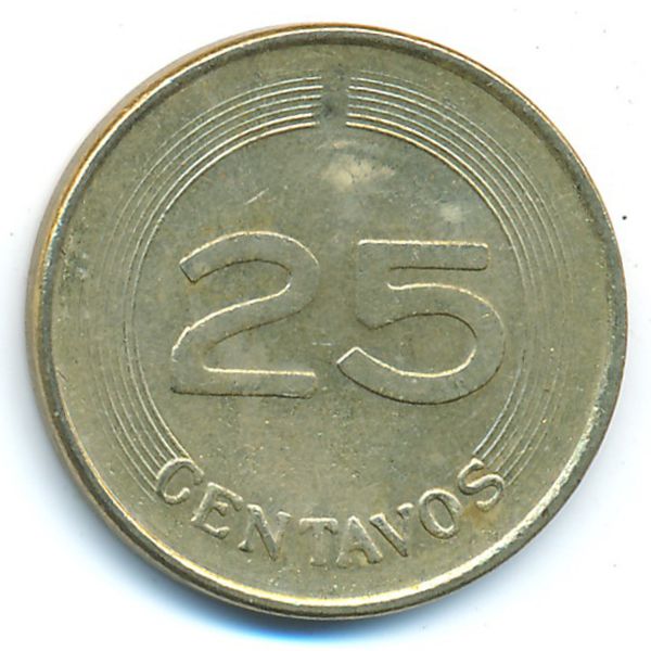 Колумбия, 25 сентаво (1979 г.)