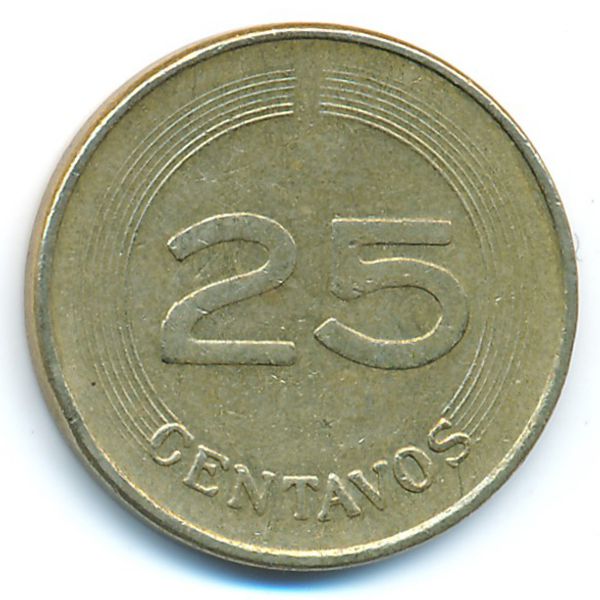 Колумбия, 25 сентаво (1979 г.)