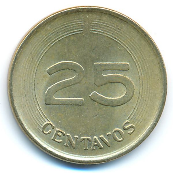 Колумбия, 25 сентаво (1979 г.)