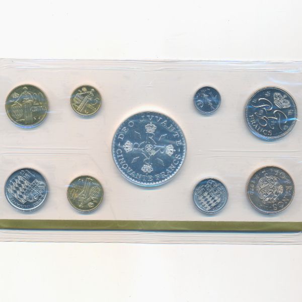 Монако, Набор монет (1976 г.)