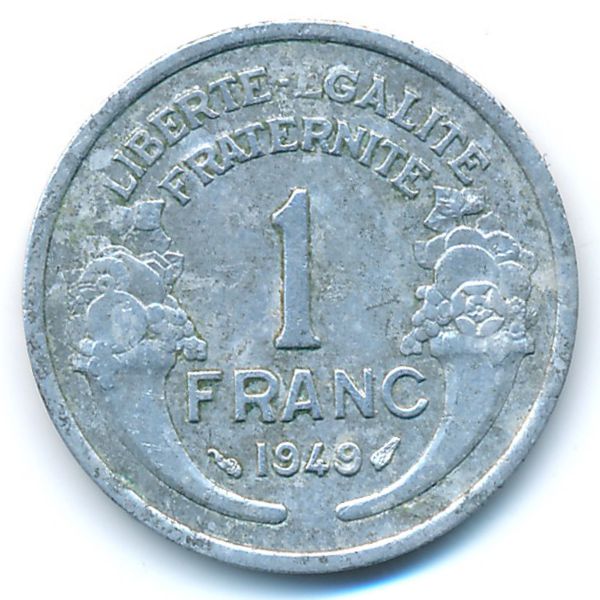Франция, 1 франк (1949 г.)
