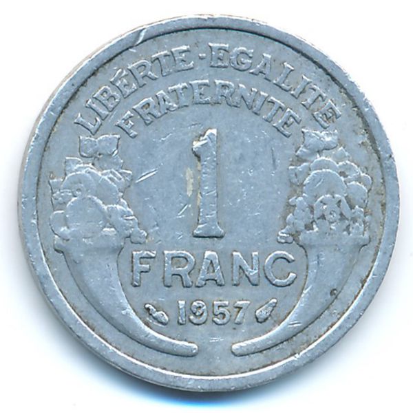 Франция, 1 франк (1957 г.)