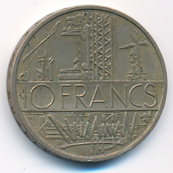 Франция, 10 франков (1978 г.)