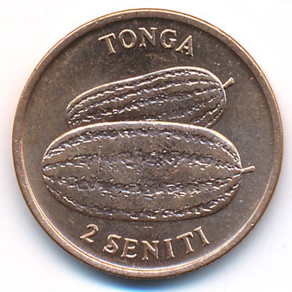 Тонга, 2 сенити (1975 г.)