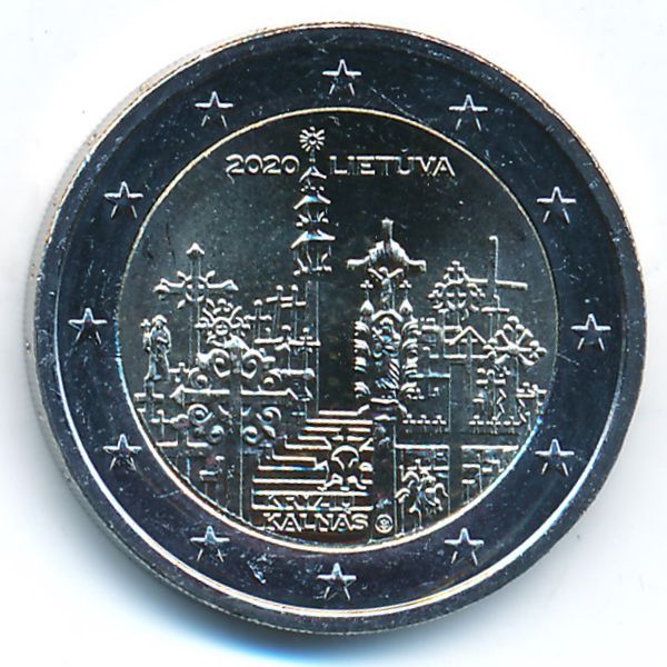 Литва, 2 евро (2020 г.)