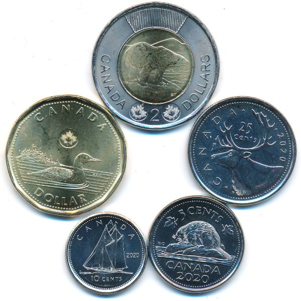 Канада, Набор монет (2020 г.)