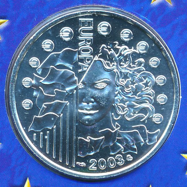 Франция, 1/4 евро (2003 г.)