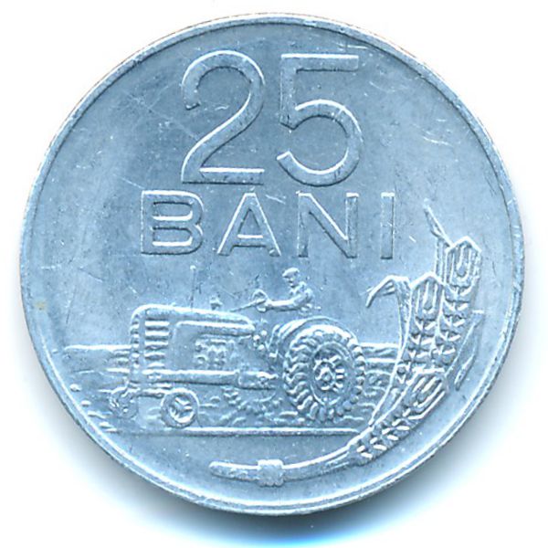 Румыния, 25 бани (1982 г.)