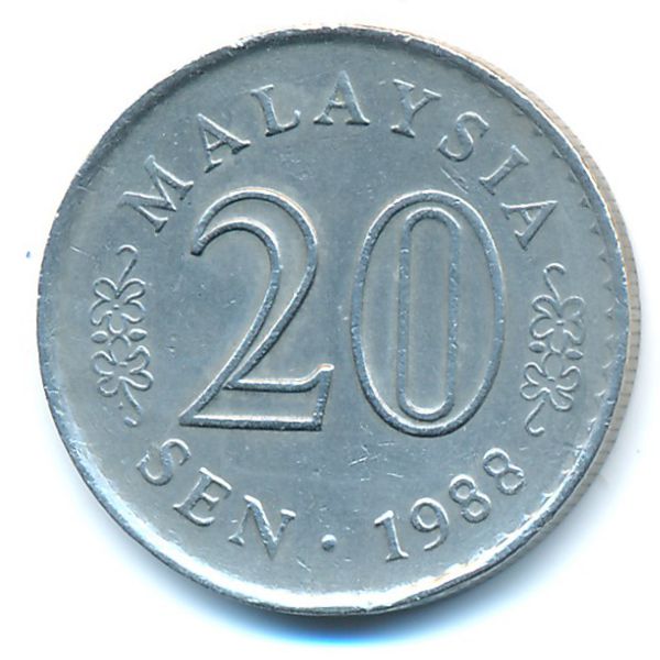 Малайзия, 20 сен (1988 г.)