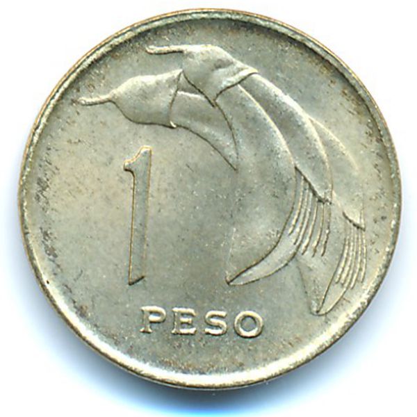 Уругвай, 1 песо (1969 г.)