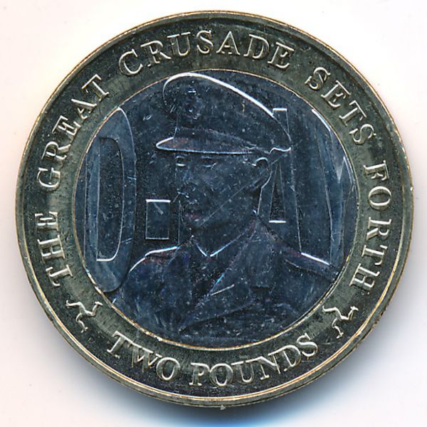 Остров Мэн, 2 фунта (2019 г.)