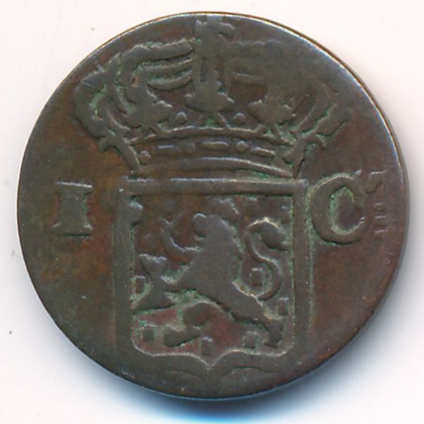 Нидерландская Индия, 1 цент (1837 г.)