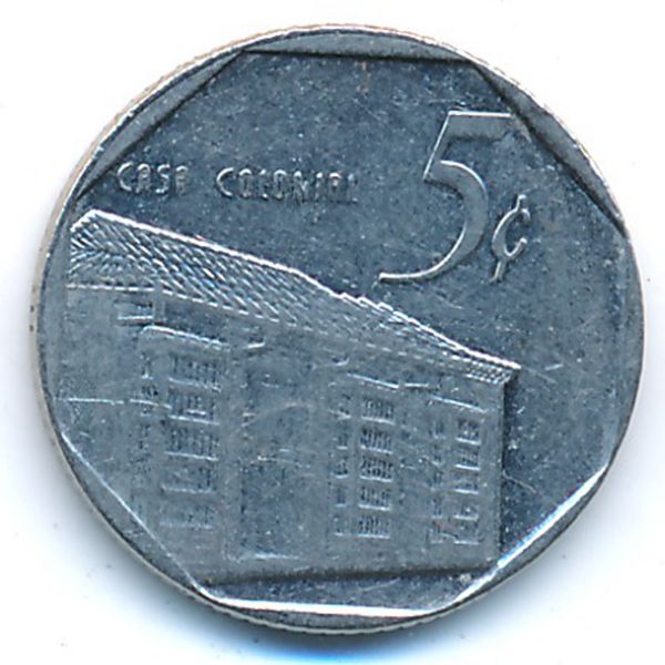 Куба, 5 сентаво (1994 г.)