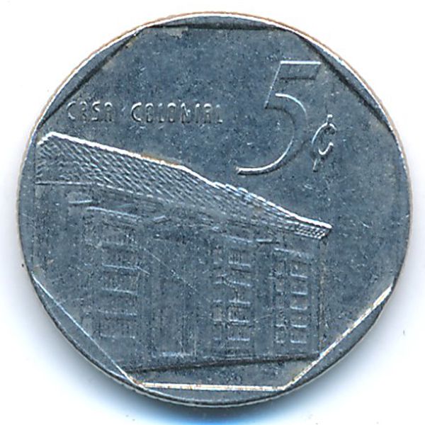 Куба, 5 сентаво (1994 г.)