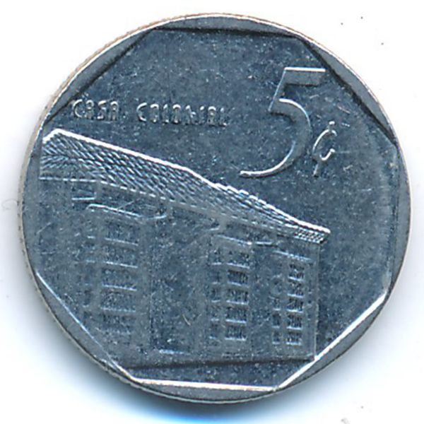 Куба, 5 сентаво (1994 г.)