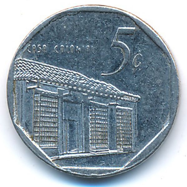Куба, 5 сентаво (1999 г.)