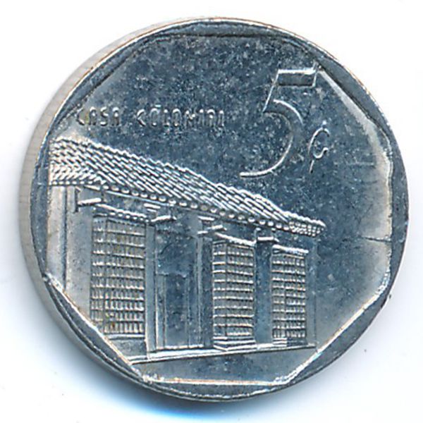 Куба, 5 сентаво (2000 г.)