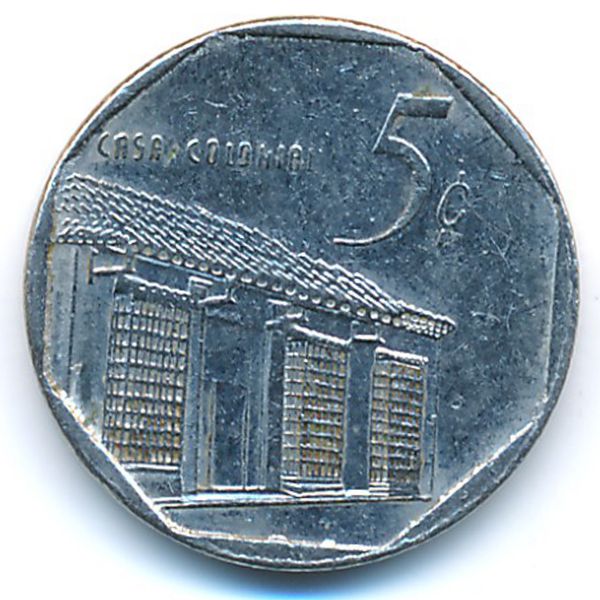 Куба, 5 сентаво (2000 г.)