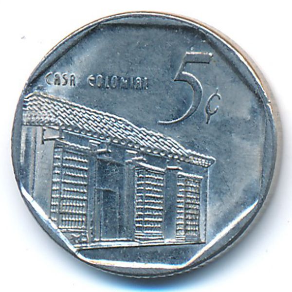 Куба, 5 сентаво (2000 г.)