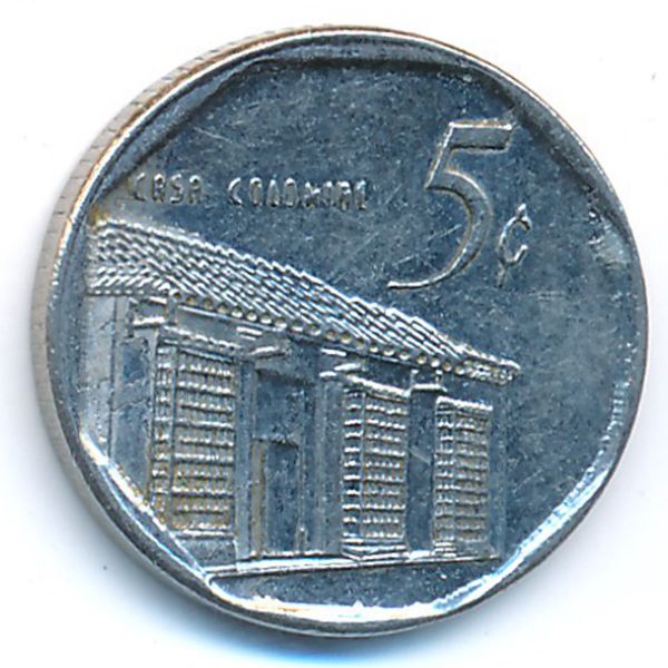 Куба, 5 сентаво (2000 г.)